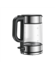 Xiaomi Electric Glass Kettle EU Electric, 2200 W, 1.7 L, Glass, 360° rotational base, Black/Stainless Steel