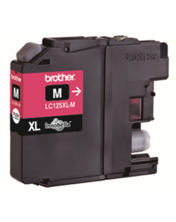 Brother LC125XLM Ink Cartridge, Magenta