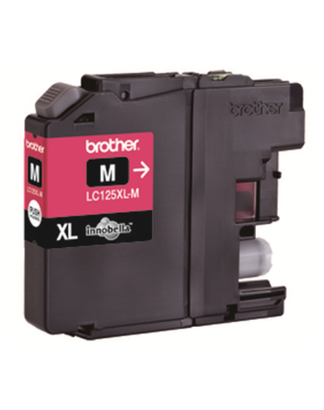 Brother LC125XLM Ink Cartridge, Magenta