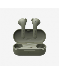 Defunc Earbuds True Basic Built-in microphone, Wireless, Bluetooth, Green