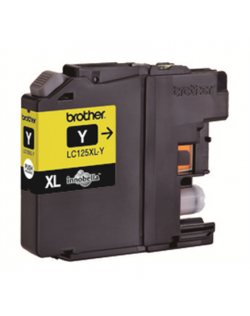 Brother LC125XLY Ink Cartridge, Yellow