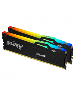 Kingston Fury Beast RGB 16 Kit (8GBx2) GB, DDR5, 5600 MHz, PC/server, Registered No, ECC No, 2x8 GB