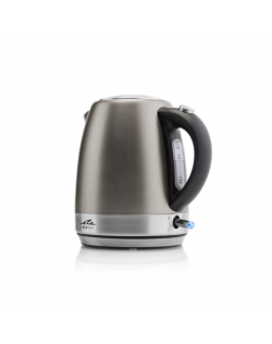 ETA Kettle Ela mini ETA859990040 Electric, 2100 W, 1.2 L, Stainless steel, Grey, 360° rotational base