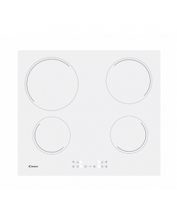 Candy Hob CH64CCW Vitroceramic, Number of burners/cooking zones 4, Touch, White