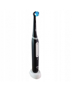 Oral-B Electric Toothbrush iO4 Series Rechargeable, For adults, Number of brush heads included 1, Matt Black, Number of teeth br