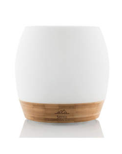 ETA Aroma diffusor Sento ETA263490000 12 W, Ultrasonic, Suitable for rooms up to 20 m², White/Wood, 800 g