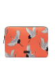 Casyx for MacBook SLVS-000006 Fits up to size 13 ”/14 ", Sleeve, Coral Cranes, Waterproof