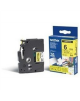 Brother TZe-611 Laminated Tape Black on Yellow, TZe, 8 m, 6 mm