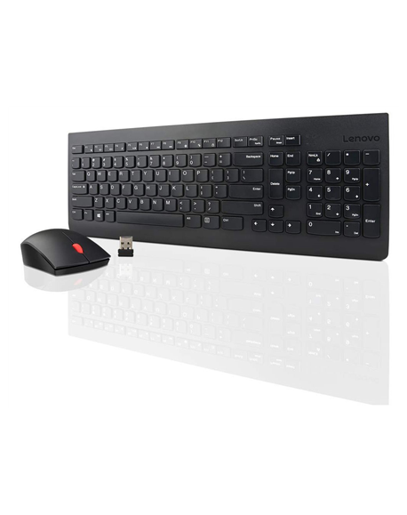 Lenovo Wireless Combo Keyboard & Mouse 510 2.4 GHz Wireless via Nano USB, Keyboard layout English, Black
