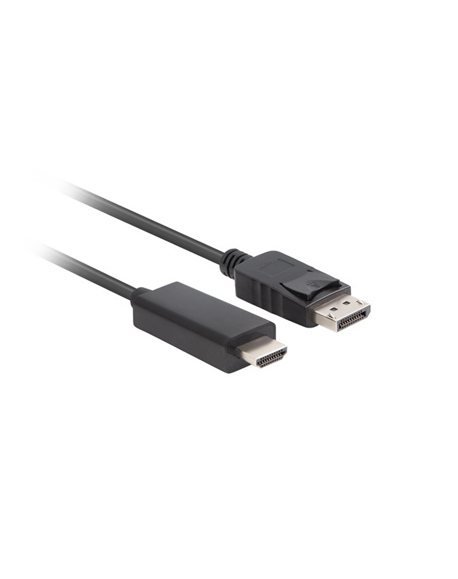 Lanberg DisplayPort to HDMI Cable CA-DPHD-11CC-0010-BK 1 m