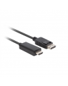 Lanberg DisplayPort to HDMI Cable CA-DPHD-11CC-0010-BK 1 m