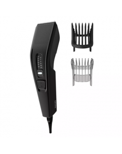 Philips Hair Clipper HC3510/15 Series 3000 Corded, Step precise 2 mm, 13, Black