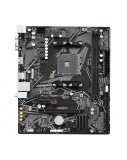Gigabyte A520M K V2 1.0 M/B Processor family AMD, Processor socket AM4, DDR4 DIMM, Memory slots 2, Supported hard disk drive interfaces SATA, M.2, Number of SATA connectors 4, Chipset AMD A520, Micro ATX
