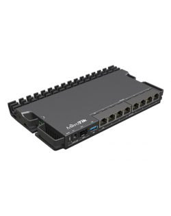 MikroTik RouterBOARD RB5009UPr+S+IN No Wi-Fi, Router Switch, Rack Mountable, 10/100/1000 Mbit/s, Ethernet LAN (RJ-45) ports 7, M