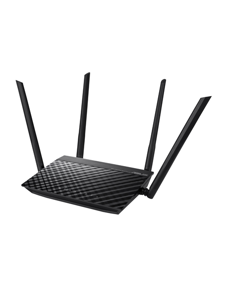 Asus RT-AC1200 v.2 Router 802.11ac, 300+867 Mbit/s, 10/100 Mbit/s, Ethernet LAN (RJ-45) ports 4, Antenna type 4xExternal