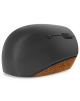 Lenovo Go Wireless Vertical Mouse Wireless optical, Storm grey with natural cork, USB-A, 1 x AA batteries (included)