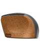 Lenovo Go Wireless Vertical Mouse Wireless optical, Storm grey with natural cork, USB-A, 1 x AA batteries (included)
