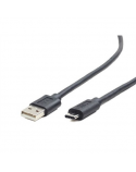 Cablexpert CCP-USB2-AMCM-1M USB 2.0 AM to Type-C cable (AM/CM), 1 m