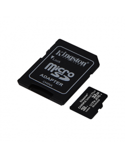 Kingston Canvas Select Plus UHS-I 32 GB, microSDHC, Flash memory class 10, SD Adapter
