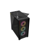 Corsair Tempered Glass PC Case iCUE 4000D RGB AIRFLOW Side window, Black, Mid-Tower, Power supply included No