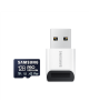 Samsung MicroSD Card with Card Reader PRO Ultimate 128 GB, microSDXC Memory Card, Flash memory class U3, V30, A2