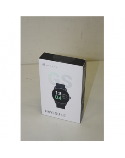 SALE OUT. Haylou GS Smart Watch, Black Haylou USED AS DEMO