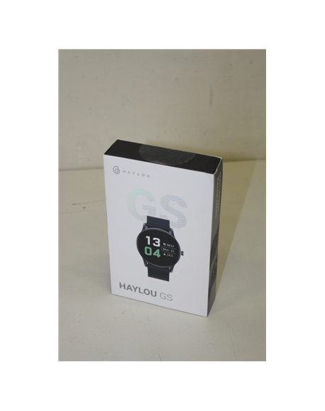 SALE OUT. Haylou GS Smart Watch, Black Haylou USED AS DEMO