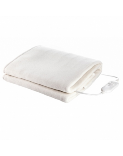 Tristar Electric underblanket BW-4753 Number of heating levels 2, Number of persons 1, Washable, Fleece, White