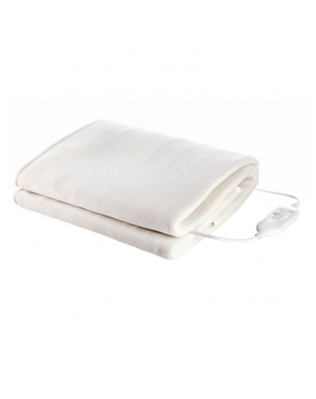 Tristar Electric underblanket BW-4753 Number of heating levels 2, Number of persons 1, Washable, Fleece, White