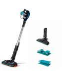 Philips Vacuum cleaner FC6719/01 Cordless operating Handstick Washing function - W 21.6 V Operating time (max) 50 min Blue/Black Warranty 24 month(s)