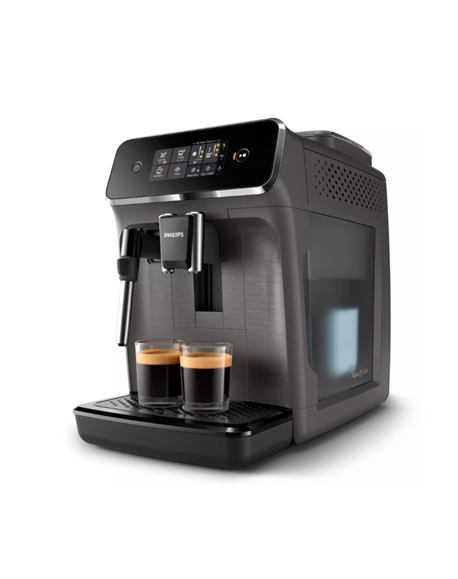 Philips Espresso Coffee Maker EP2224/10 Pump pressure 15 bar, Built-in milk frother, Fully automatic, Kashmir Gray