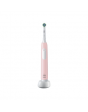 Oral-B Electric Toothbrush Pro Series 1 Cross Action Rechargeable For adults Number of brush heads included 1 Pink Number of teeth brushing modes 3