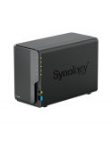 Synology Tower NAS DS224+ up to 2 HDD/SSD Intel Celeron J4125 Processor frequency 2.0 GHz 2 GB DDR4