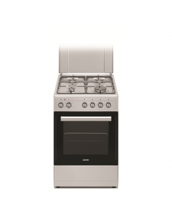 Simfer Cooker 5405SERGG Hob type Gas, Oven type Electric, Inox, Width 50 cm, Electronic ignition, 43 L, Depth 60 cm