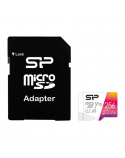 Silicon Power microSDHC UHS-I Memory Card Elite 256 GB microSDHC/SDXC Flash memory class 10