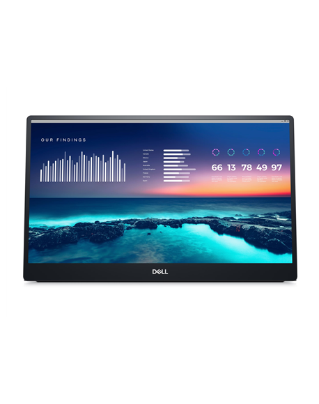 Dell Portable Monitor P1424H 14 " LCD FHD 16:9 6 ms 300 cd/m² Silver N/A Hz