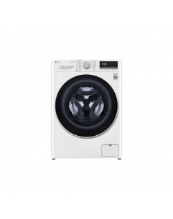LG Washing machine with dryer F4DN408S0 A, Front loading, Washing capacity 8 kg, 1400 RPM, Depth 56 cm, Width 60 cm, Display, LE