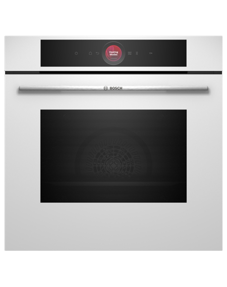 Bosch Oven HBG7721W1S 71 L Electric Pyrolysis Touch control Height 59.5 cm Width 59.4 cm White