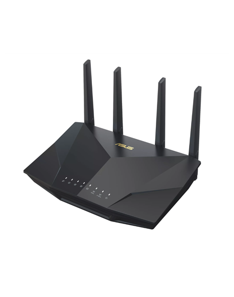 Asus Wireless WiFi 6 Dual Band Extendable Router RT-AX5400 802.11ax 5400 Mbit/s Ethernet LAN (RJ-45) ports 4 Mesh Support Yes MU