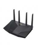 Asus Wireless WiFi 6 Dual Band Extendable Router RT-AX5400 802.11ax 5400 Mbit/s Ethernet LAN (RJ-45) ports 4 Mesh Support Yes MU-MiMO Yes Antenna type External