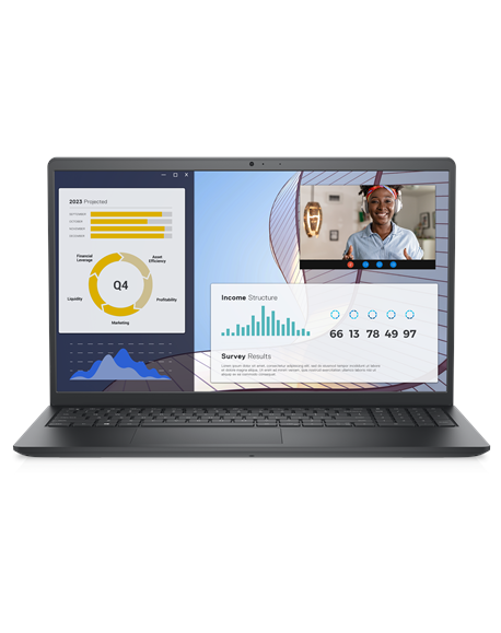 Dell Vostro 15 3535 Black 15.6 " WVA FHD Anti-glare AMD Ryzen 3 7330U 8 GB DDR4 SSD 256 GB AMD Radeon Graphics Windows 11 Home 8