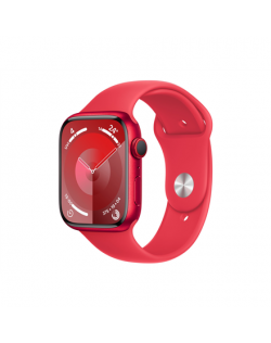Apple Apple Watch Series 9 GPS + Cellular 45mm (PRODUCT)RED Aluminium Case with (PRODUCT)RED Sport Band - M/L Apple