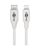 Goobay 39448 Lightning - USB-CUSB charging and sync cable, 2 m, white Goobay USB-C™ male Apple Lightning male (8-pin)