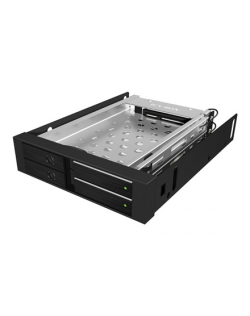 Icy Box IB-2227StS Storage Drive Cage for 2.5" HDD, Black Raidsonic