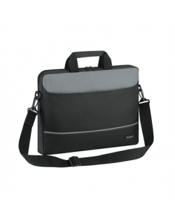Targus Intellect Fits up to size 15.6 ", Black/Grey, Shoulder strap, Messenger - Briefcase,