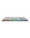 Dell Alienware Tri-Mode AW920K Wireless Gaming Keyboard AlienFX per-key RGB / 16.8 million colors Hot Keys: Programmable, rocker switch and dial RGB LED light US Wireless Lunar Light CHERRY MX Red Bluetooth Wireless connection Numeric keypad