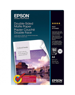 Epson Double Sided Matte Paper - A4 - 50 Sheets A4