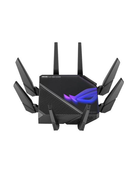 Asus Wifi 6 802.11ax Quad-band Gigabit Gaming Router ROG GT-AXE16000 Rapture 802.11ax 1148+4804+4804+48004 Mbit/s 10/100/1000 Mb