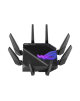 Asus Wifi 6 802.11ax Quad-band Gigabit Gaming Router ROG GT-AXE16000 Rapture 802.11ax 1148+4804+4804+48004 Mbit/s 10/100/1000 Mb