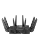 Asus Wifi 6 802.11ax Quad-band Gigabit Gaming Router ROG GT-AXE16000 Rapture 802.11ax 1148+4804+4804+48004 Mbit/s 10/100/1000 Mb